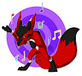 Commission - Rock and Roll by YunieTrashmutt