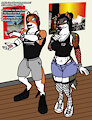 Axel and Marcy default outfits! by 4x4pup