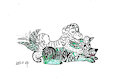 Tiger dogs by Gashren