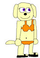 Gift: Rachel the Dog in Swimwear