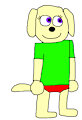 Gift: Rachel the Dog in Sleepwear