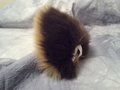 Brown and Camel Bunny Tail - Commission