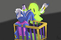 halloween crib ych's by Ups1d3D0wnIns0mn14k