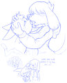 achilles and pepper kissy