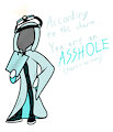 Chibi Mister Blankface by AmeyBoop