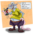 Blaue Ratte