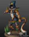 Protogen Assassin - Commission for FurBittenStudio by UkonVasara
