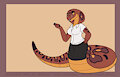 Naga Secretary Animated by SafirBlitzgard
