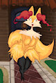 Braixen by Cressalias