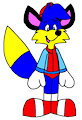 Alex the Fox in Snow Outfit