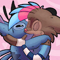 Kissing Stitch by TrevorFox