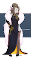 An elegant dress