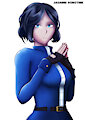 Jasmine Robotnik Anime Style