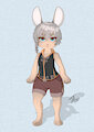 Sega rabbit "color" by FoxAvril