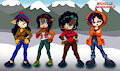 [South Park Panderverse] Forced inclusion gals as mobians by Michellebandiwolf