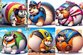 6 New Paw Patrol X Pupsona with 6 Similar Roles