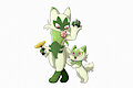 Sprigatito n' Floragato by KJH22
