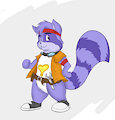bright heart raccoon by supergryphon1994
