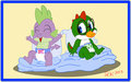 Spike and Yosheo~ Best Hatchie Bros by Tacki