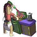 gherin cooking sticker by Ups1d3D0wnIns0mn14k