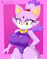 Blaze the cat-Leotard