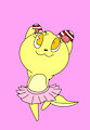 Lemonade dancing in her Tutu