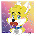 Big happy baby pacifier by kopaLobosoArts
