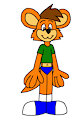Oliver the Otter by CartoonFoxArt2002