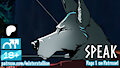 'Speak' comic - pg 1 on Patreon! by MisterStallion