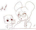 Birthday Sketch by FurryFan1989