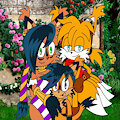 TailsXNicole: The Prower Family by MasterMochiKun
