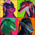 psyrapized OCs batch 1 by PsyrapMafia