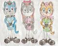 The Powerpuff Feline Girls