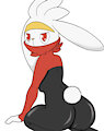 Rabbot resting by LigerfoxZeroX