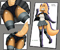 Whisper the wolf, commission improved 1 by JavithecyborgGX20