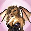 My OC Ember by VenomousPegasus