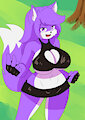 Lavender The Fox by aokushan