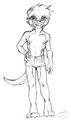 Roka the twink otter by RokukeShiba