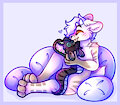 Fluffy couple commission)