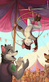Tail-Spinning Spectacle by pandapaco