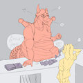 COM058 Dragon Nerd at the hobby shop