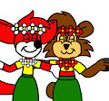 Fix, Kissyfur in Hula Hug Wrap by LouisCyan157