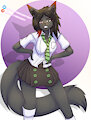 School Girl Wolfslave by Momothebunnyarts