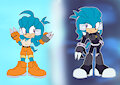 Light Mobius and Dark Mobius, Rune and Ruin by Zeromegas