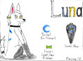 {Old} Luna the Dire Wolfess by PlasmaFang70