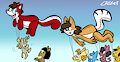 Floating in the Parade by Bakertoons by sirkain