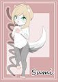 Sumi my new ferret by LittleVixenCub