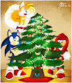 Decorating the Yule Tree