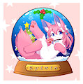 Sylveon in a Snow Globe [by Kryztar] by SylveonIRL