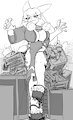 Sumire is too big by AlloyRabbit
